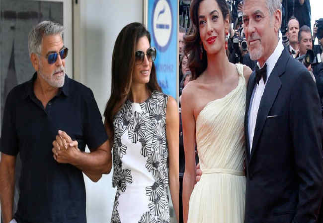 Amal ve George Clooney: Şık ikili Venedik'e geldiler : Magazin Haberleri!