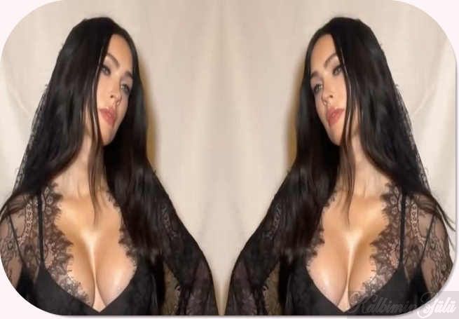 Megan Fox: Seksi dantel görünümüyle Yine karnı burnunda : Magazin Haberleri!