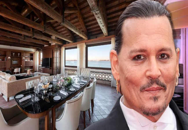 Geceliği 22.000 euro! Johnny Depp bu süitte kutlama yaptı! : Magazin Haberleri!