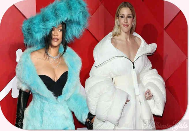 Rihanna ve Ellie Goulding Londra'daki Moda Ödülleri'nde : Magazin Haberleri!