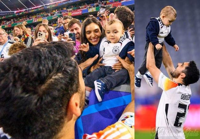 İlkay Gündoğan Milli takım kaptanı: Oğlu Kai stadyumda babasına şans getirdi