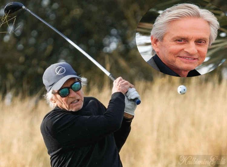 Michael Douglas: Golf turnuvası için rahat bir kıyafet seçti