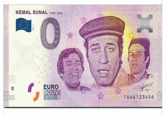 Rahmetli Kemal Sunal anisina 0 € para basildi