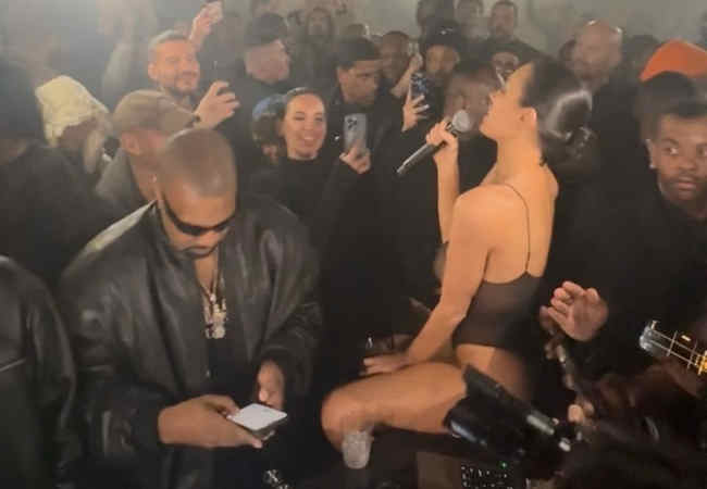 Kanye West ve eşi Bianca, Grammy'deki çıplak performanslarının ardından bunu yaptı.